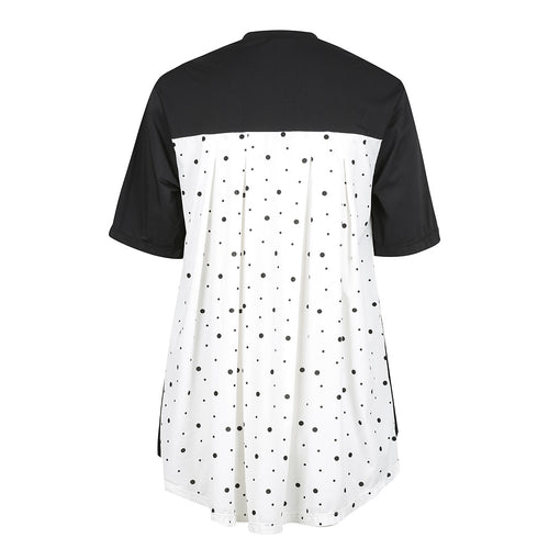 Two-toned T-Shirt - B&W spot - UPF50+, Sun protective clothing, Idlebird